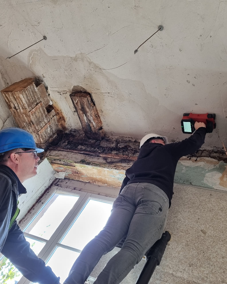 Diagnostic structurel d’un ancien Ehpad en vue de l’aménagement de 55 logements et la création d'une salle de sports commune à Charleville-Mézières (08)