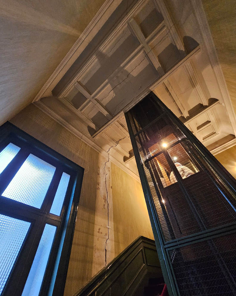 Diagnostic structurel sur désordres présents en parties communes d’un immeuble ancien à Paris (75)